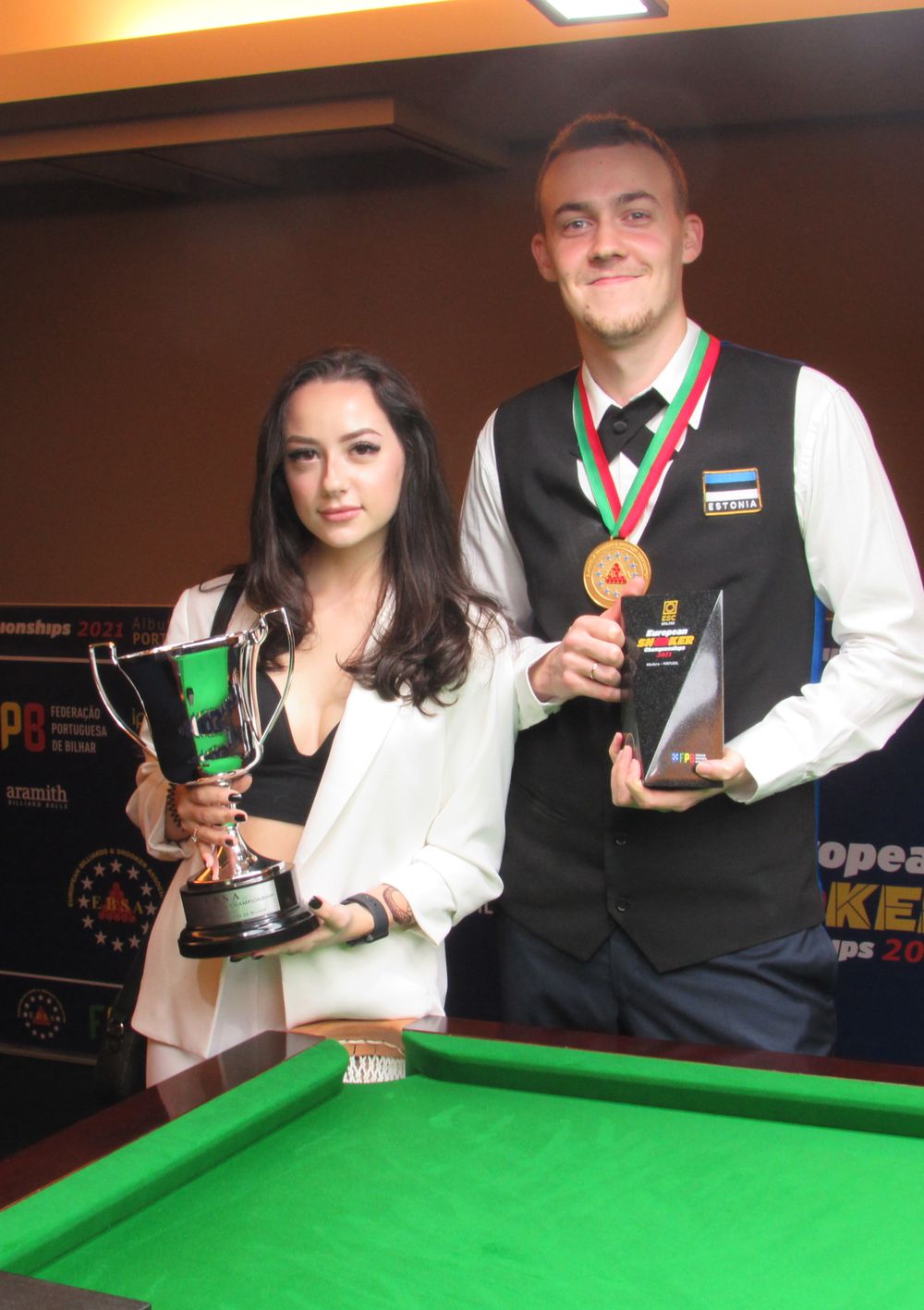 Andres Petrov - European Snooker Champion 2021